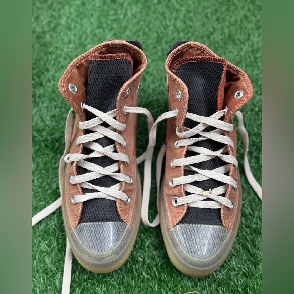 High-Top Unisex Sneakers in Brown by Converse‎ SIZE M-4.5 W-6.5 - Picture 7 of 7